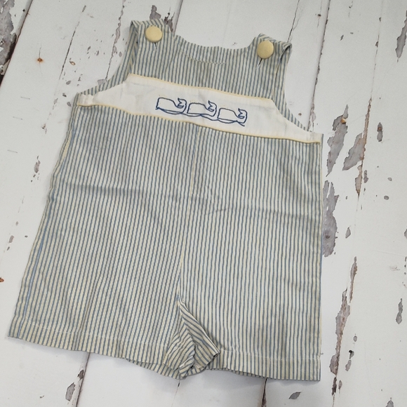 once upon a time Other - Striped Kids Overalls